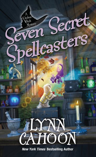 Cover art for Seven secret spellcasters / Lynn Cahoon.