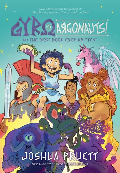 Cover art for Gyro and the Argonauts! aka the best book ever written / Joshua Pruett.