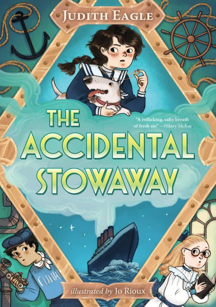 Cover art for The accidental stowaway / Judith Eagle   illustrated by Jo Rioux.