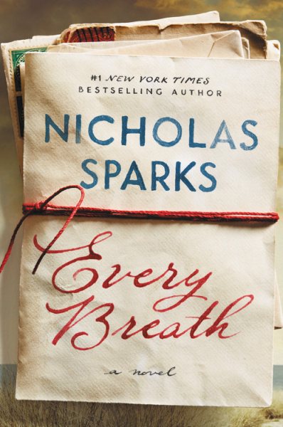 Cover art for Every breath / Nicholas Sparks.
