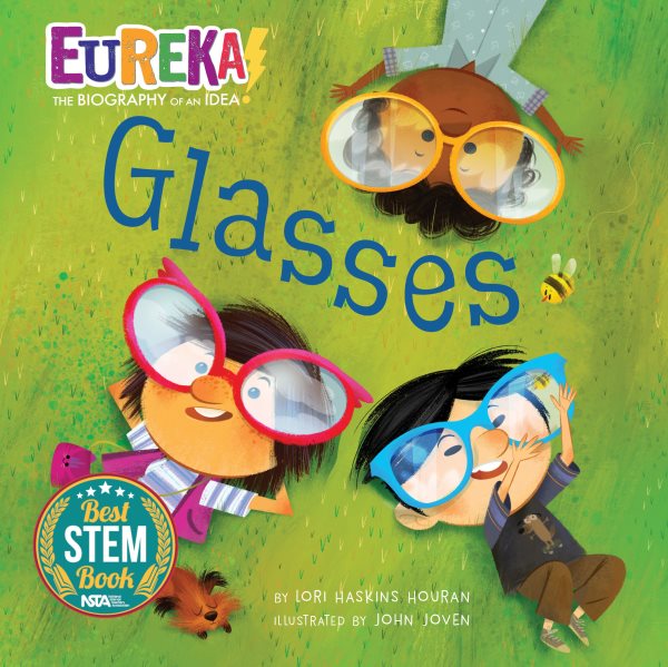 Cover art for Glasses / by Lori Haskins Houran   illustrated by John Joven.
