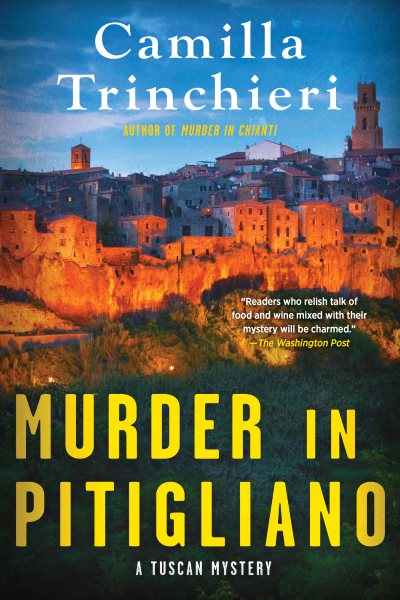 Cover art for Murder in Pitigliano / Camilla Trinchieri.
