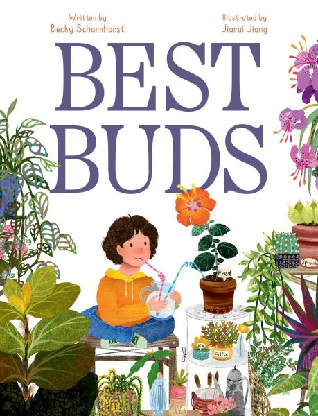 Cover art for Best buds / written by Becky Scharnhorst   illustrated by Jiarui Jiang.