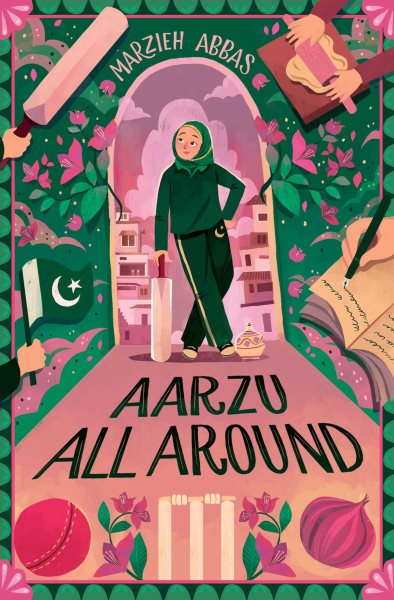 Cover art for Aarzu all around / Marzieh Abbas.