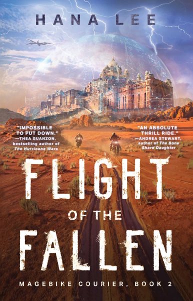 Cover art for Flight of the fallen / Hana Lee.