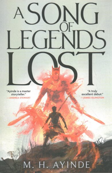 Cover art for A song of legends lost / M. H. Ayinde.