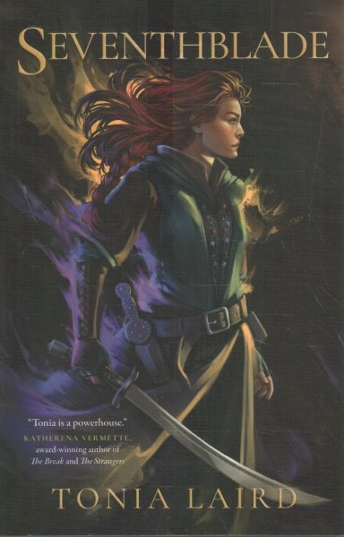 Cover art for Seventhblade / Tonia Laird.