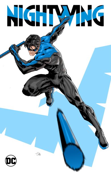 Cover art for Nightwing. Vol. 1 : On with the show / Dan Watters writer   Dexter Soy artist   Veronica Gandini colorist   Wes Abbott letterer.