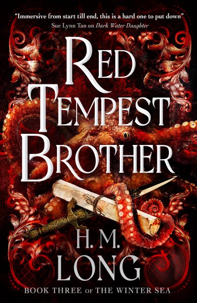 Cover art for Red Tempest brother / H. M. Long.