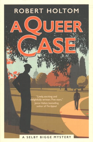 Cover art for A queer case / Robert Holtom.