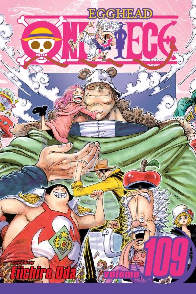 Cover art for One piece. Vol. 109 : Egghead Part 4 : On your side / story and art by Eiichiro Oda   translation