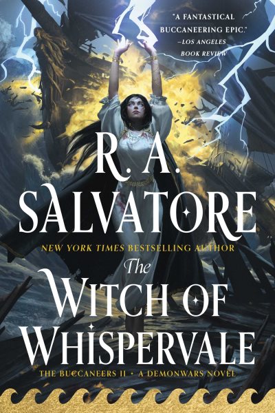 Cover art for The witch of Whispervale / R.A. Salvatore.