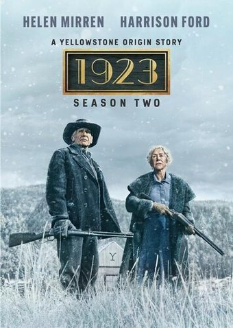 Cover art for 1923 : a Yellowstone origin story. Season 2  [DVD videorecording]/ MTV Entertainment Studios presents   in association with 101 Studios   created by Taylor Sheridan   written by Taylor Sheridan   directed by Ben Richardson    producer