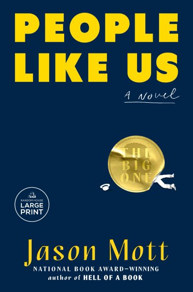 Cover art for People like us [LARGE PRINT] / Jason Mott.