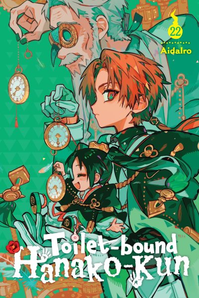 Cover art for Toilet-bound Hanako-kun. 22 / AidaIro    translation: Alethea Nibley and Athena Nibley   lettering: Rachel J. Pierce.