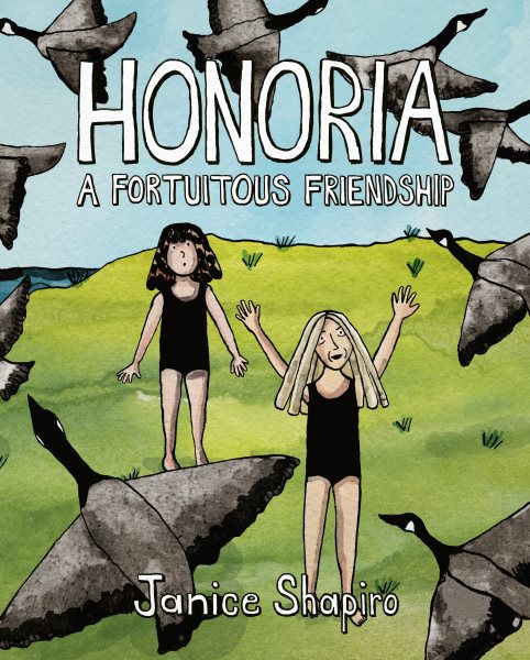 Cover art for Honoria : a fortuitous friendship / by Janice Shapiro.
