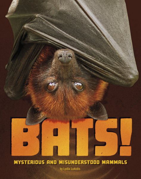 Cover art for Bats! : mysterious and misunderstood mammals / by Lydia Lukidis.