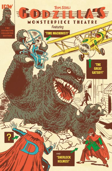 Cover art for Godzilla's Monsterpiece Theatre / story
