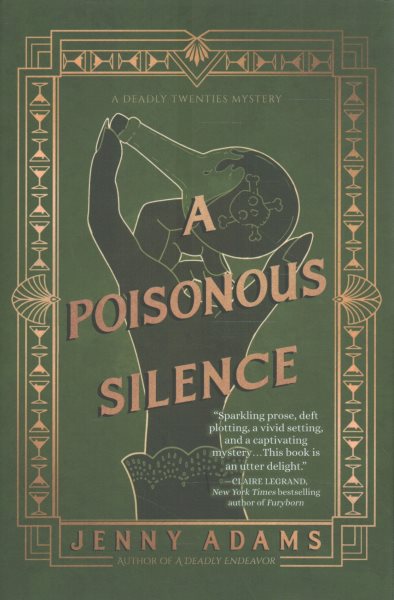 Cover art for A poisonous silence / Jenny Adams.