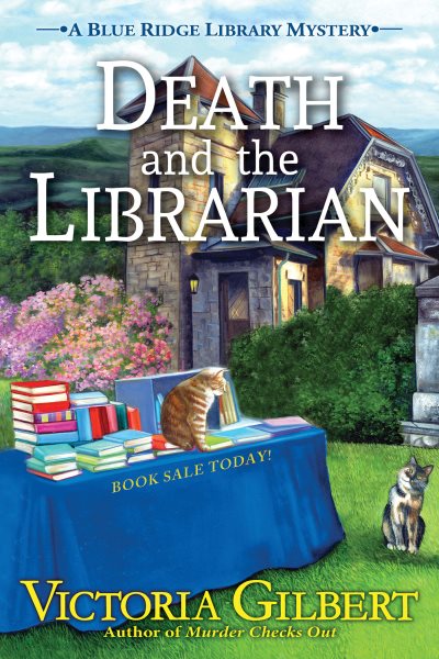 Cover art for Death and the librarian / Victoria Gilbert.