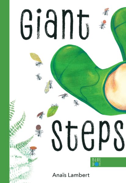 Cover art for Giant steps / by An̐as Lambert   translated by Johanna McCalmont.