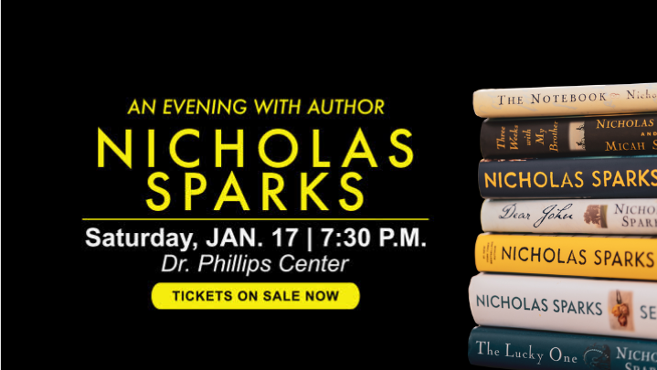 A stack of books next to text