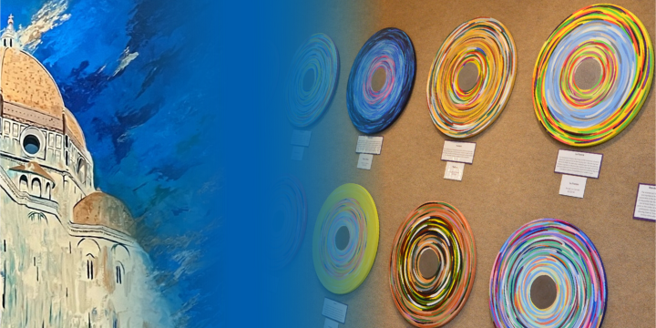 Art at Orlando Public Library - Sam Michelle July and Shree Chauhan