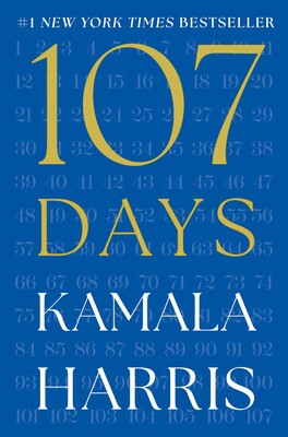 Cover art for 107 days / Kamala Harris.