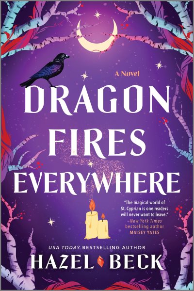 Cover art for Dragon fires everywhere / Hazel Beck.