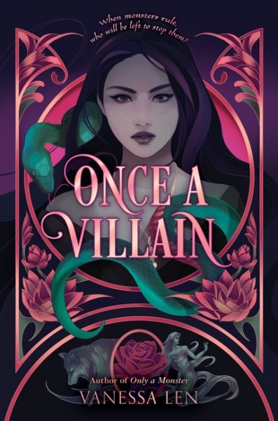 Cover art for Once a villain / Vanessa Len.