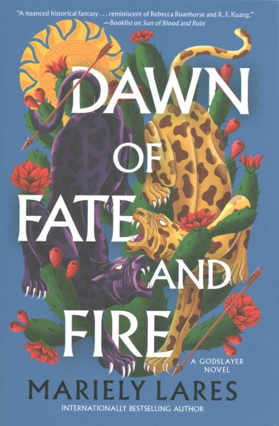Cover art for Dawn of fate and fire / Mariely Lares.