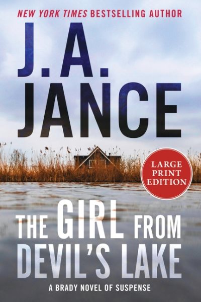 Cover art for The girl from Devil's Lake [LARGE PRINT] / J. A. Jance.