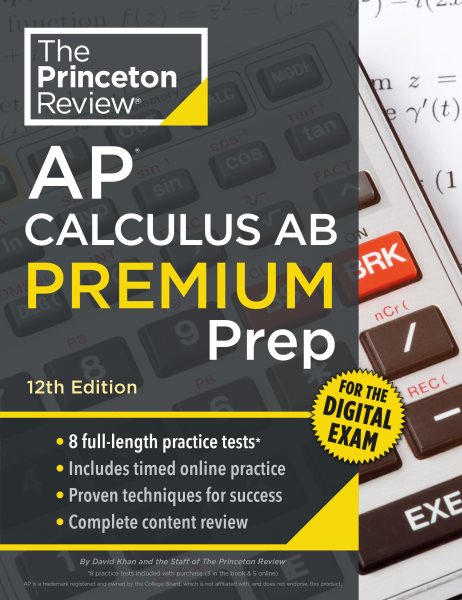 Cover art for AP calculus AB premium prep / David S. Kahn.