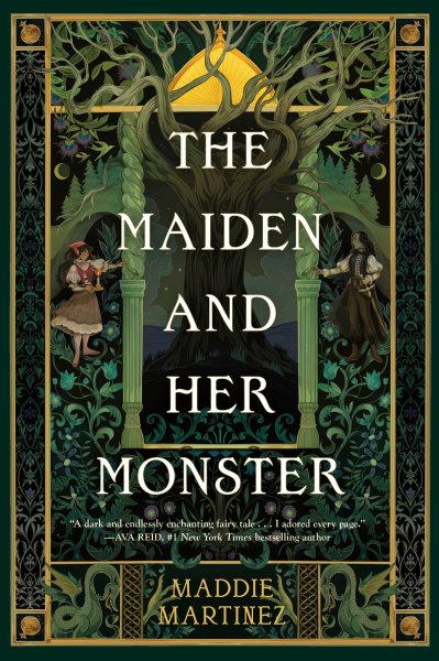 Cover art for The maiden and her monster / Maddie Martinez.