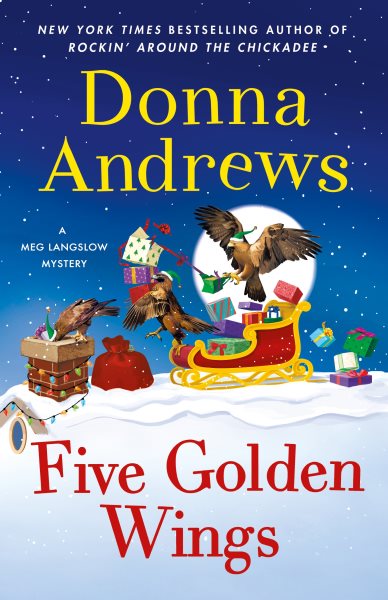 Cover art for Five golden wings / Donna Andrews.