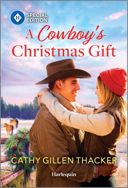 Cover art for A cowboy's Christmas gift / Cathy Gillen Thacker.