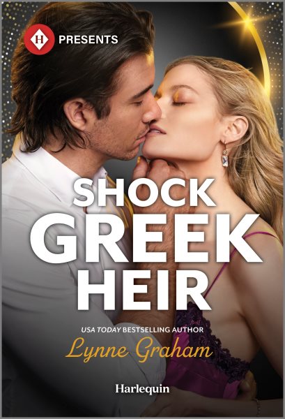 Cover art for Shock Greek heir / Lynne Graham.