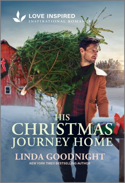 Cover art for His Christmas journey home / Linda Goodnight.