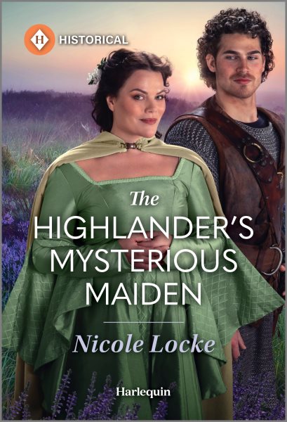Cover art for The highlander's mysterious maiden / Nicole Locke.