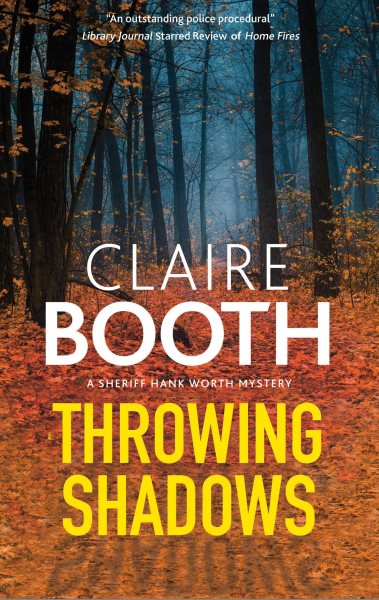 Cover art for Throwing shadows / Claire Booth.