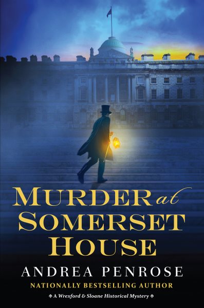 Cover art for Murder at Somerset House / Andrea Penrose.