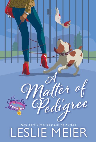 Cover art for A matter of pedigree / Leslie Meier.