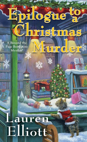 Cover art for Epilogue to a Christmas murder / Lauren Elliott.