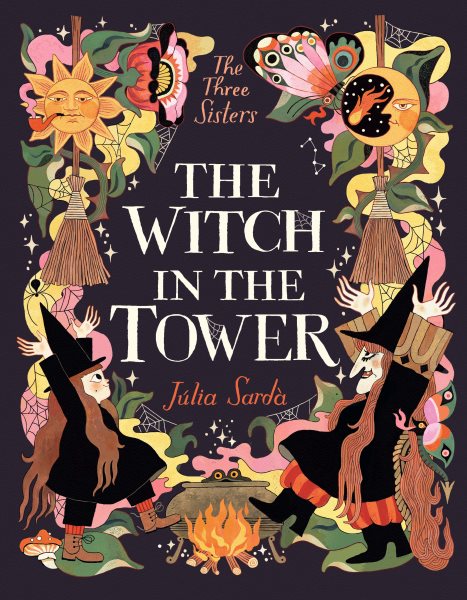Cover art for The witch in the tower / Júlia Sardà.
