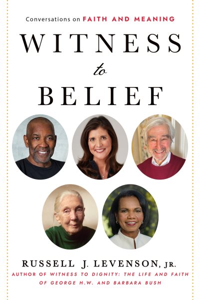 Cover art for Witness to belief : conversations on faith and meaning / by Russell J. Levenson