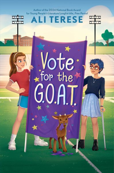 Cover art for Vote for the G.O.A.T. / Ali Terese.