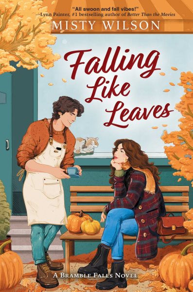 Cover art for Falling like leaves / Misty Wilson.