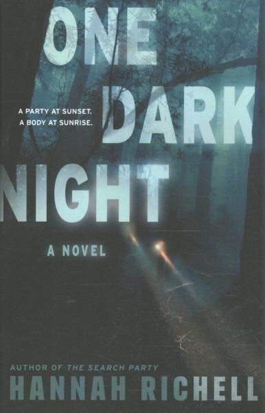 Cover art for One dark night : a novel / Hannah Richell.