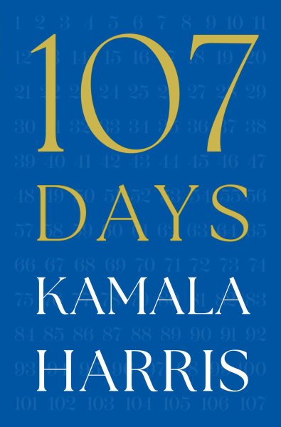 Cover art for 107 days / Kamala Harris.