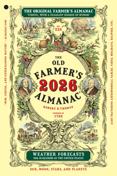 Cover art for The old farmer's almanac 2026.